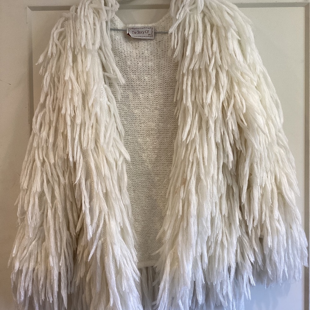 Fringe cardigan